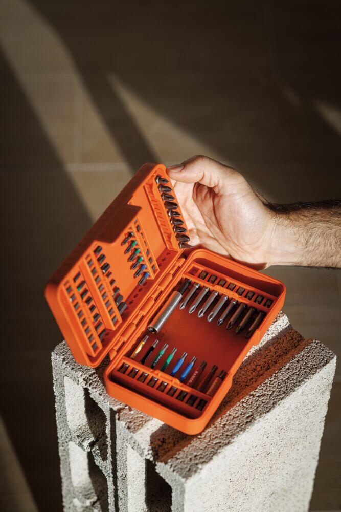 Bahco bitssett 1/4" 54 deler