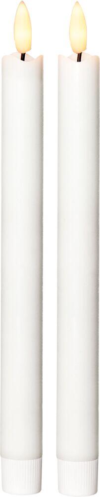 Flamme LED kronelys 2-pk