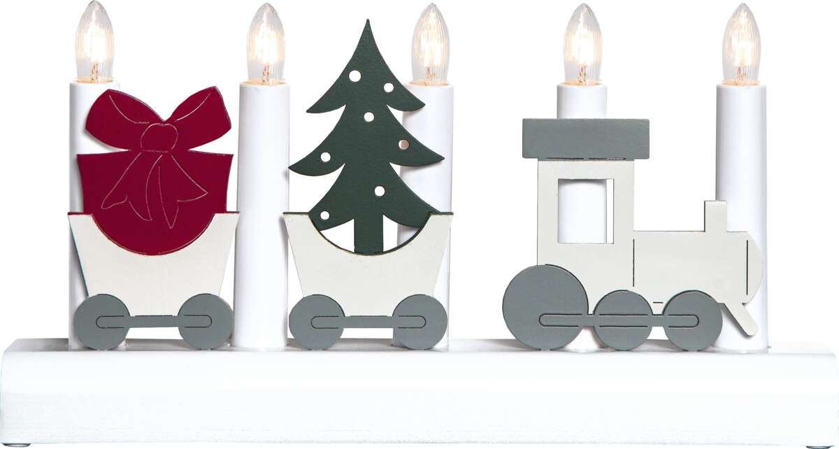 Julia LED-lys tog julestake