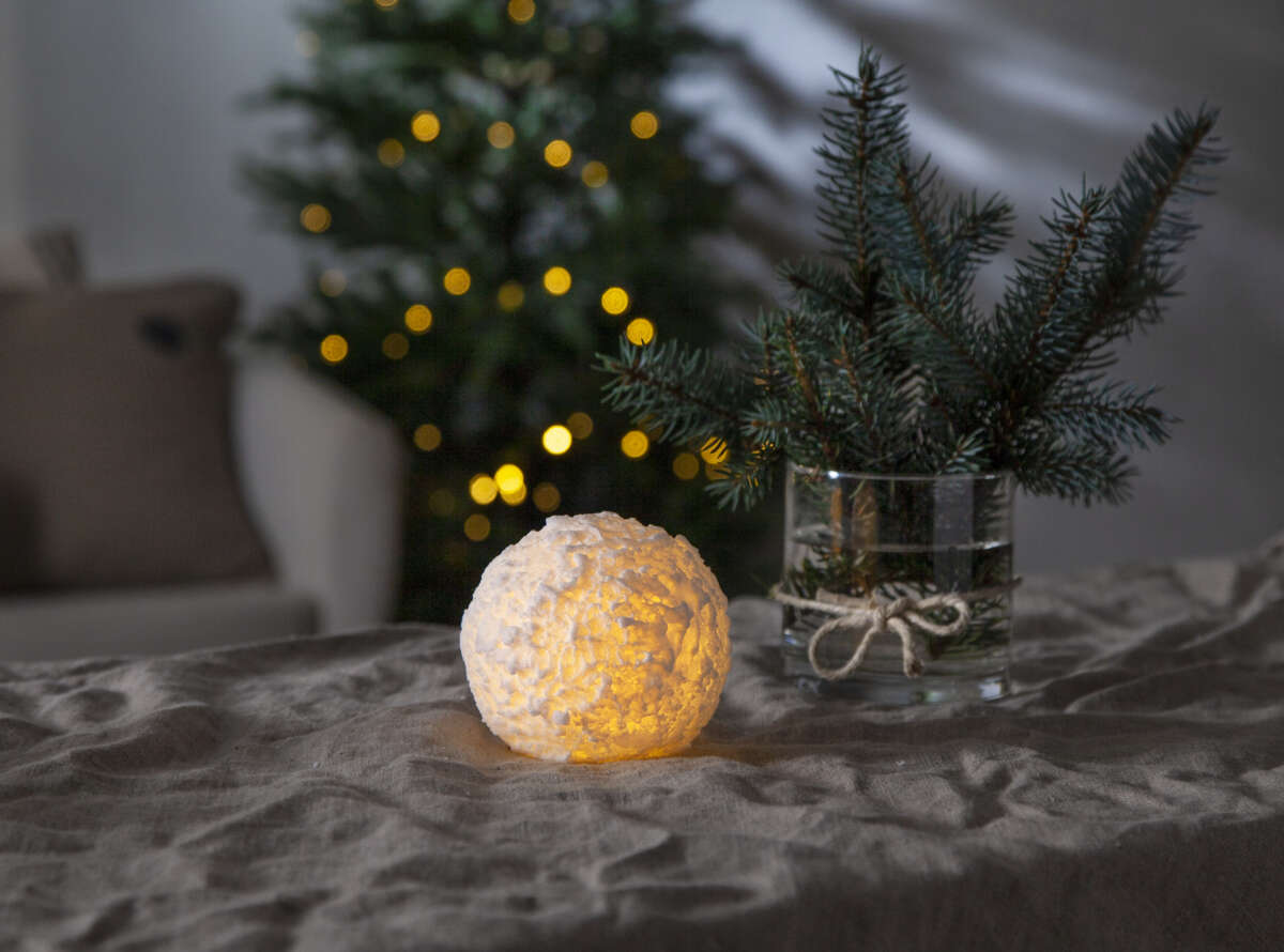 Snowball kubbelys 9 cm