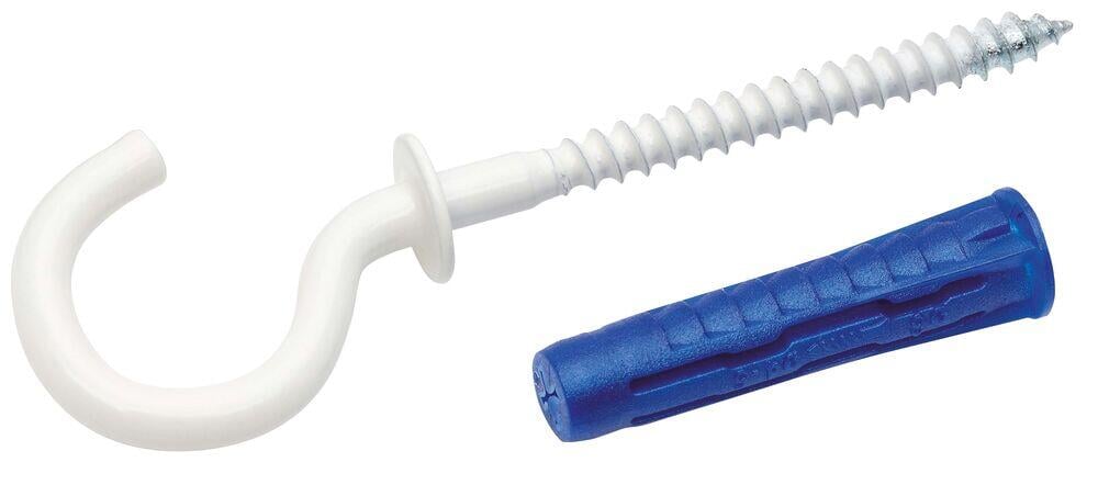 Fast skruekrok m/plugg
