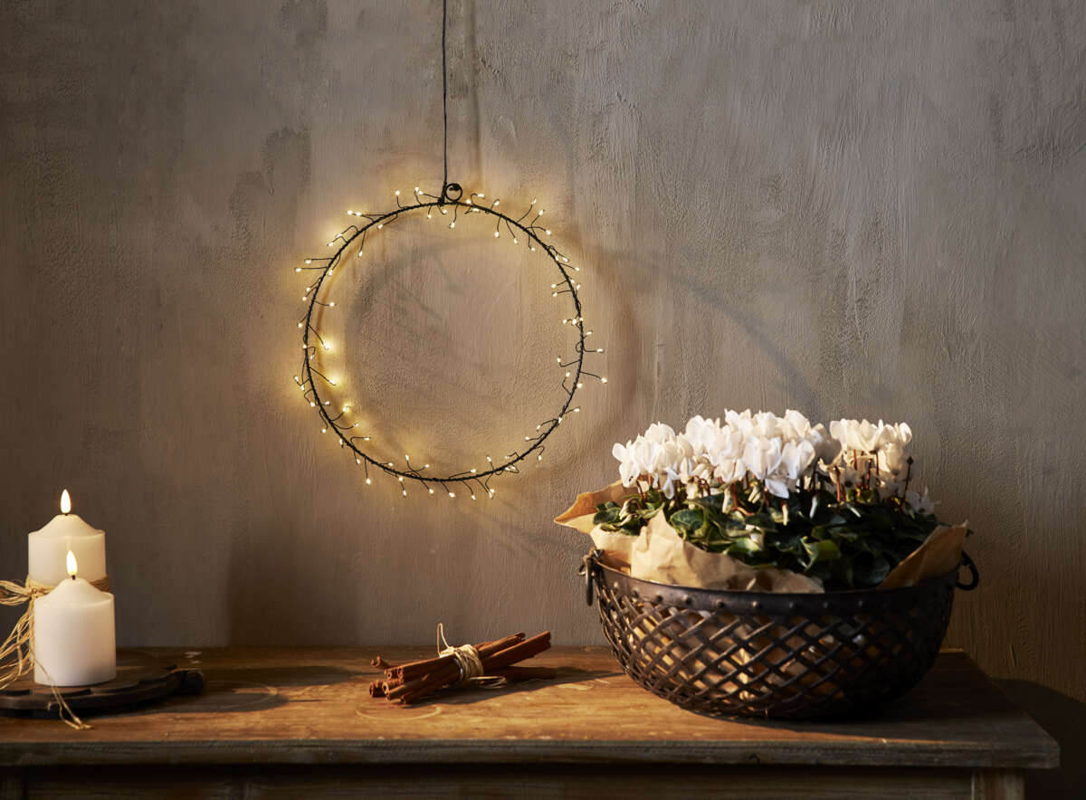 Nike LED-lys julekrans