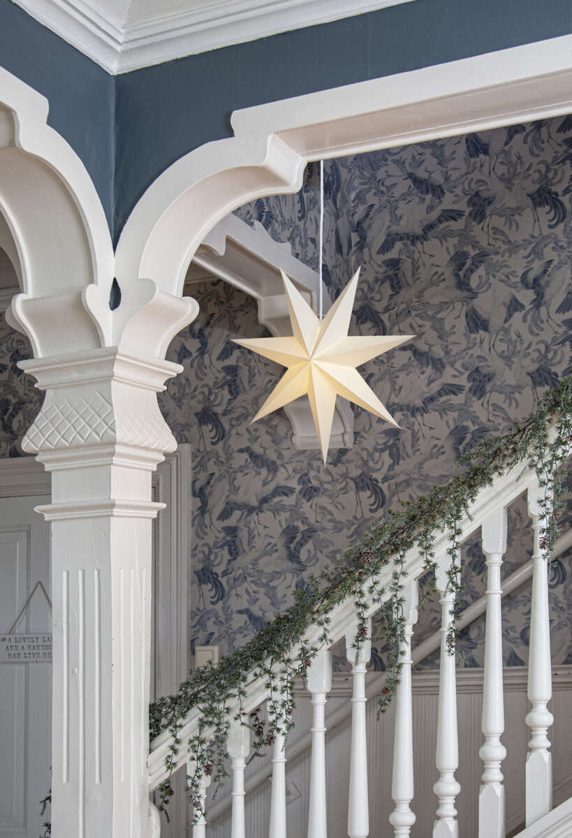 Star Trading Plain papirstjerne 45 cm hvit