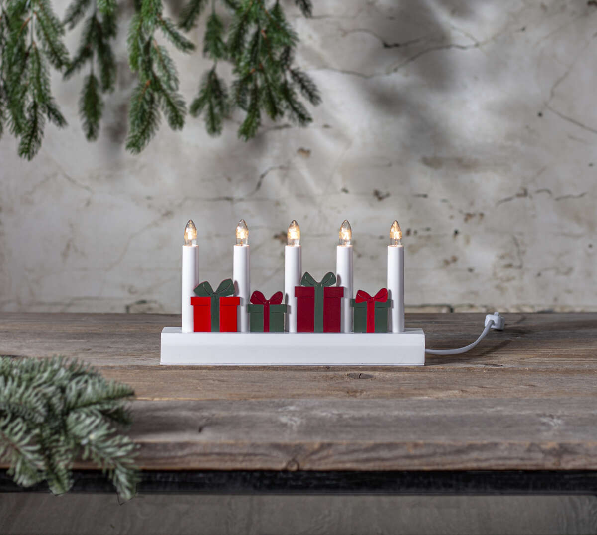 Julia Pakke 5-armet adventstake