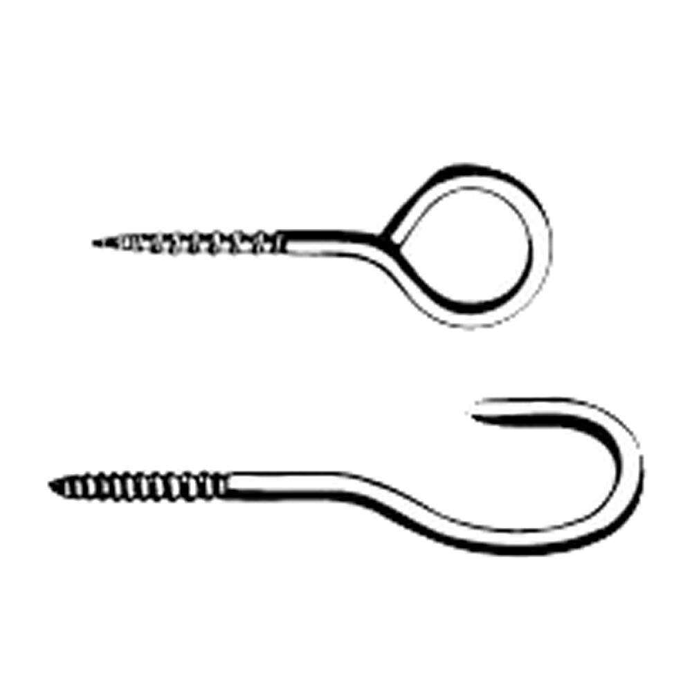 Fast spiralkrok og øye