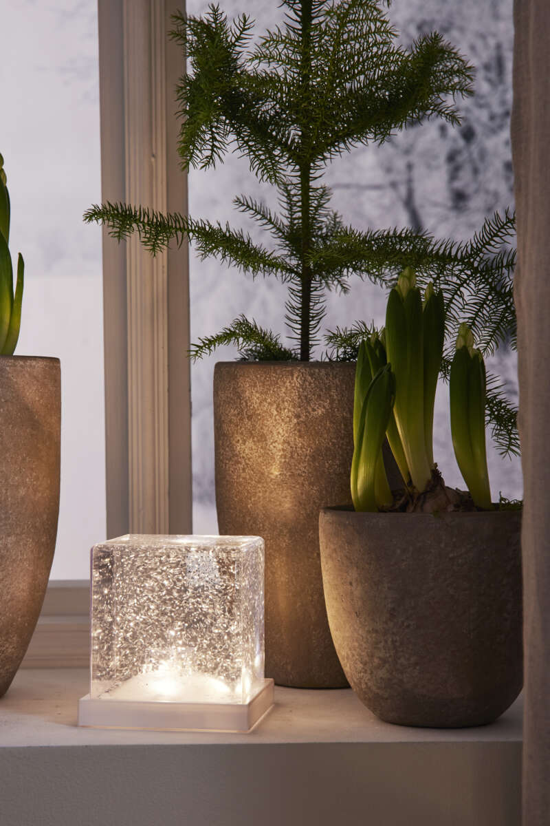 Frost LED-kube bordlampe