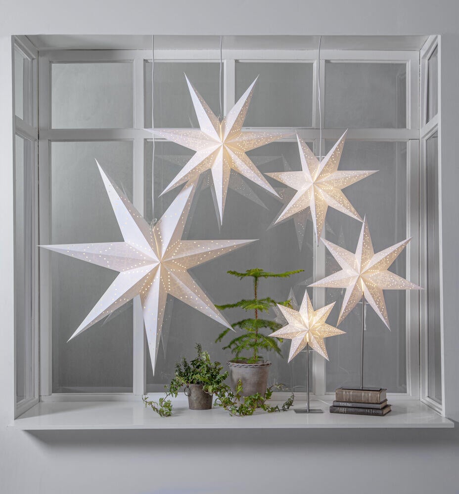 Sensy julestjerne på fot