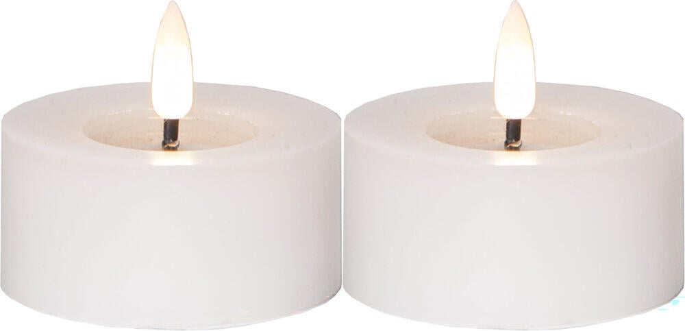 Flamme Flow LED t-lys 2-pk