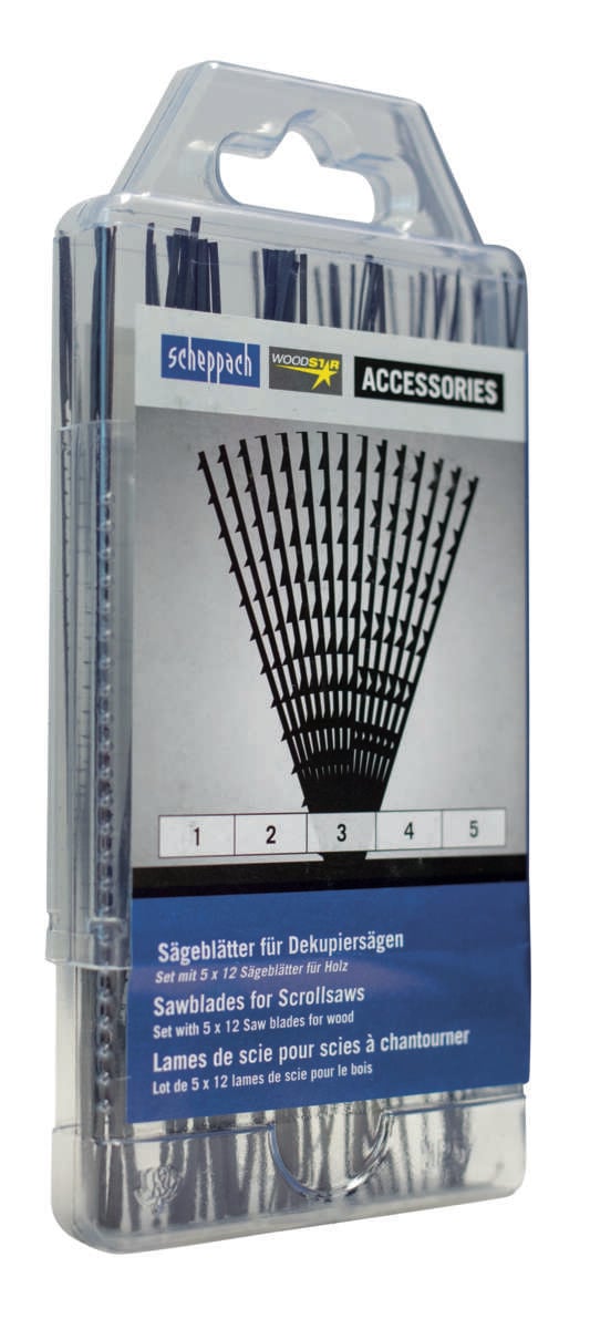 Scheppach sagbladsett til kontursag 60 deler