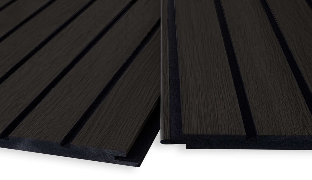 Snapwall Deco 2,4 m Wenge sort spilepanel