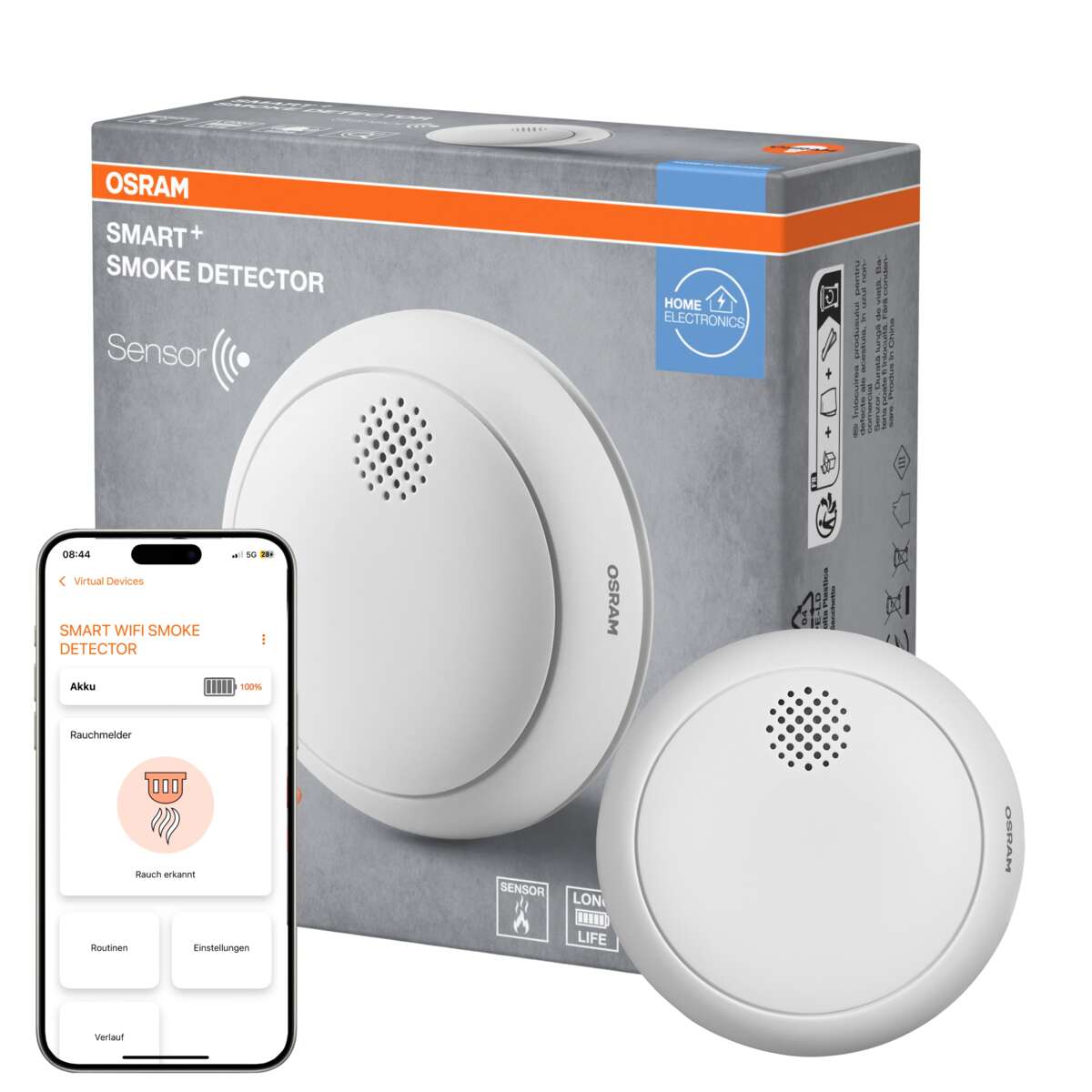 OSRAM Smart+ WiFi røykvarsler