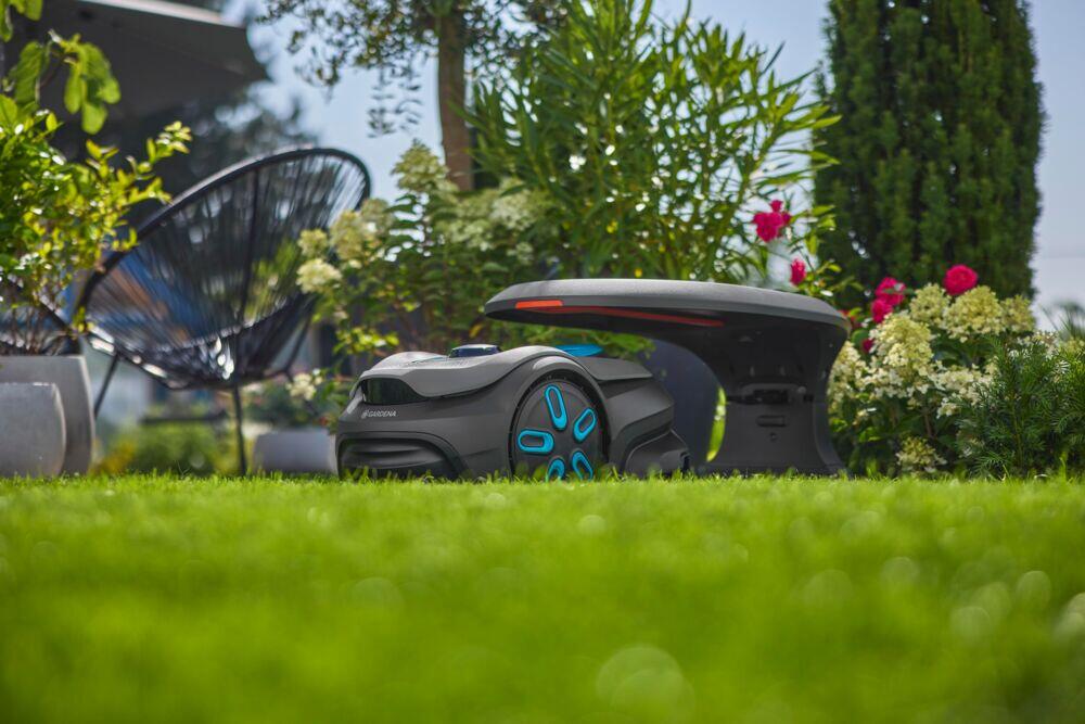 Gardena Sileno robotklipper garasje