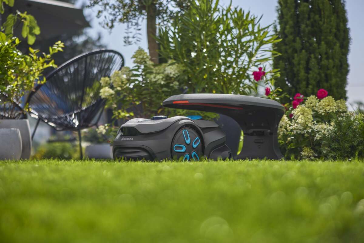 Gardena Sileno robotklipper garasje