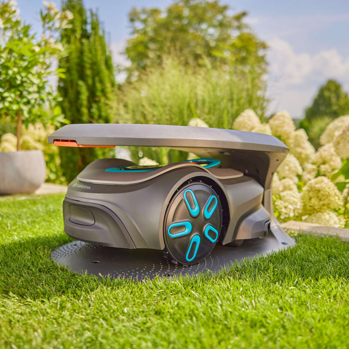 Gardena Sileno robotklipper garasje