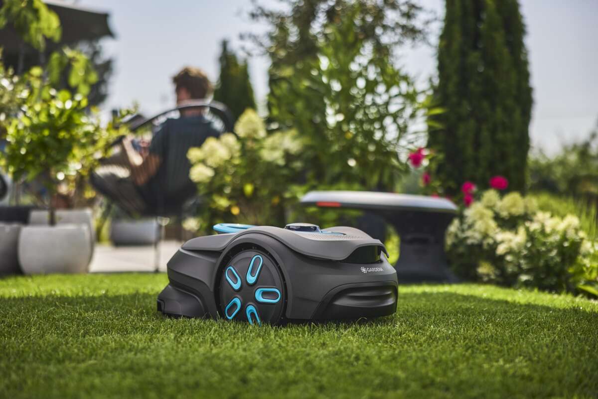 Gardena Sileno robotklipper garasje