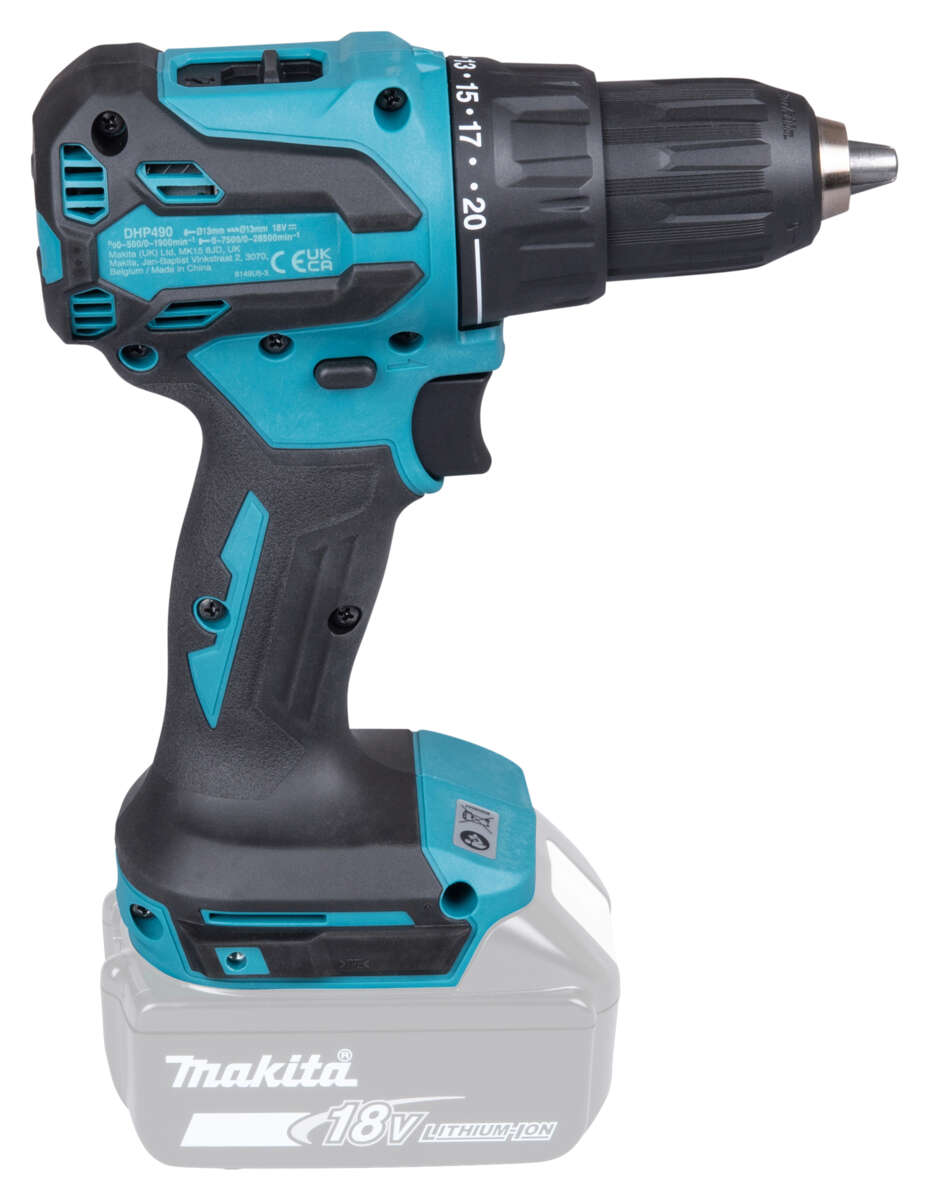 Makita DDF490Z 18 V borskrutrekker u/batteri