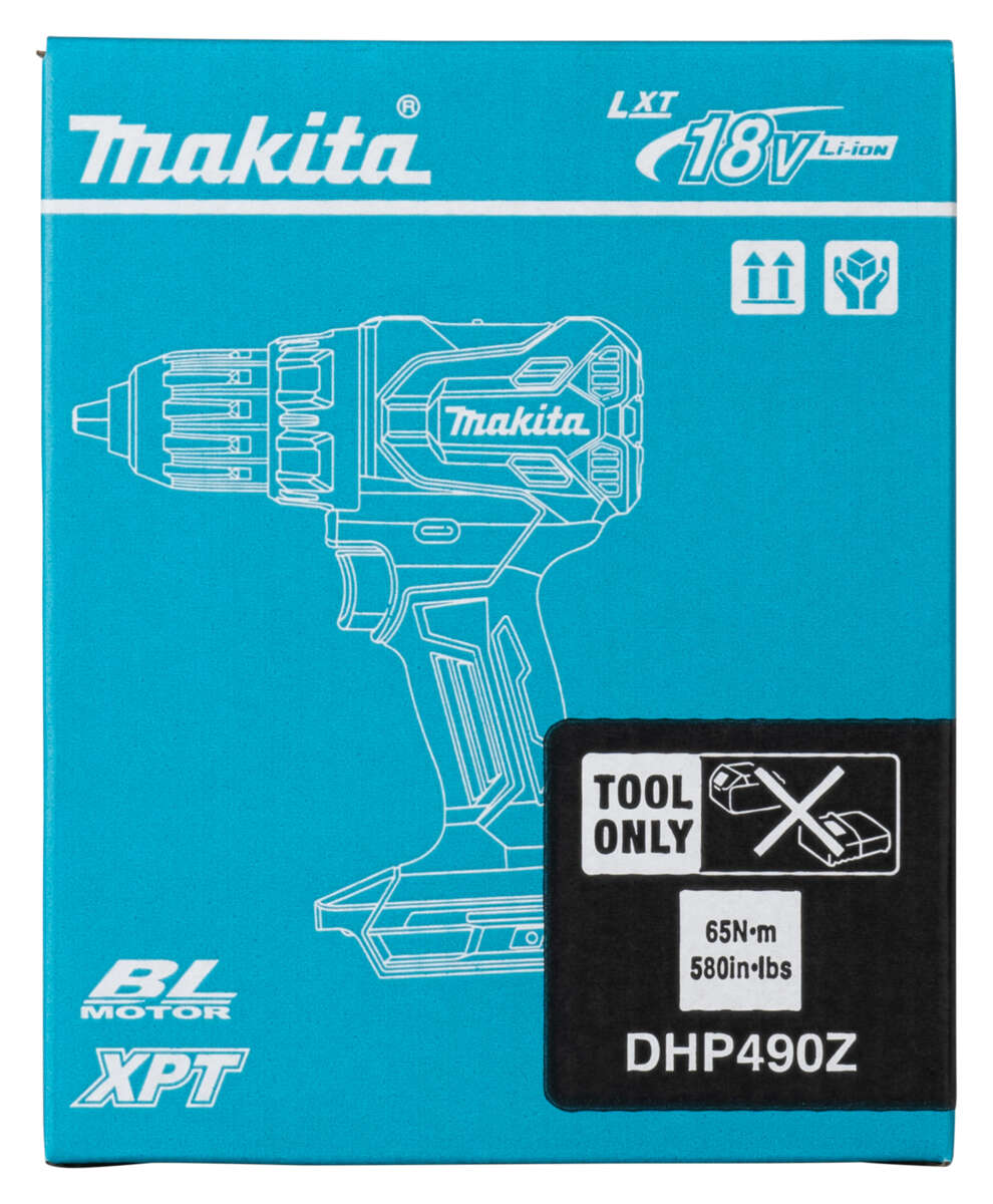 Makita DDF490Z 18 V borskrutrekker u/batteri