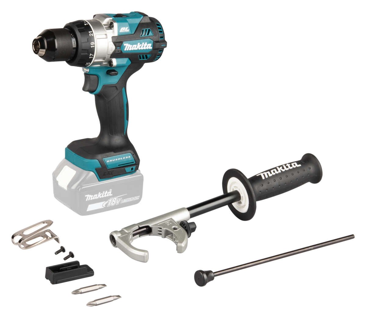 Makita DHP492Z LXT BL-M 18V slagbormaskin u/batteri