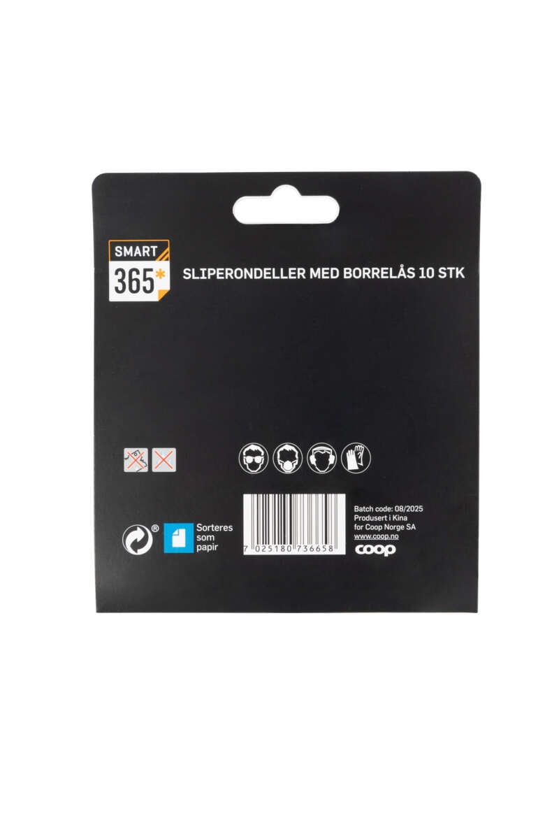 Smart 365* slipepapir 10-pk