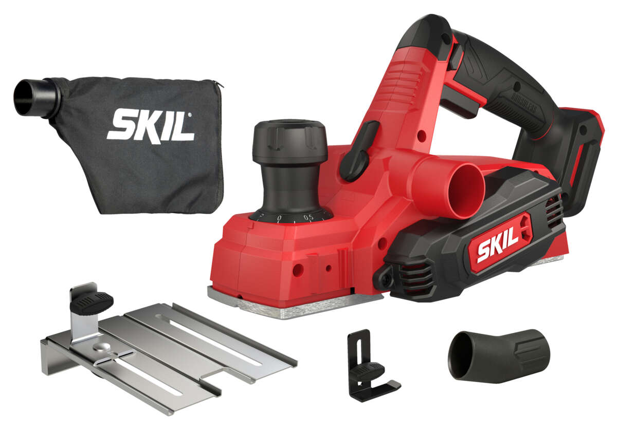 Skil 3980 CA batteridrevet elektrisk høvel ‘Brushless’ u/batteri