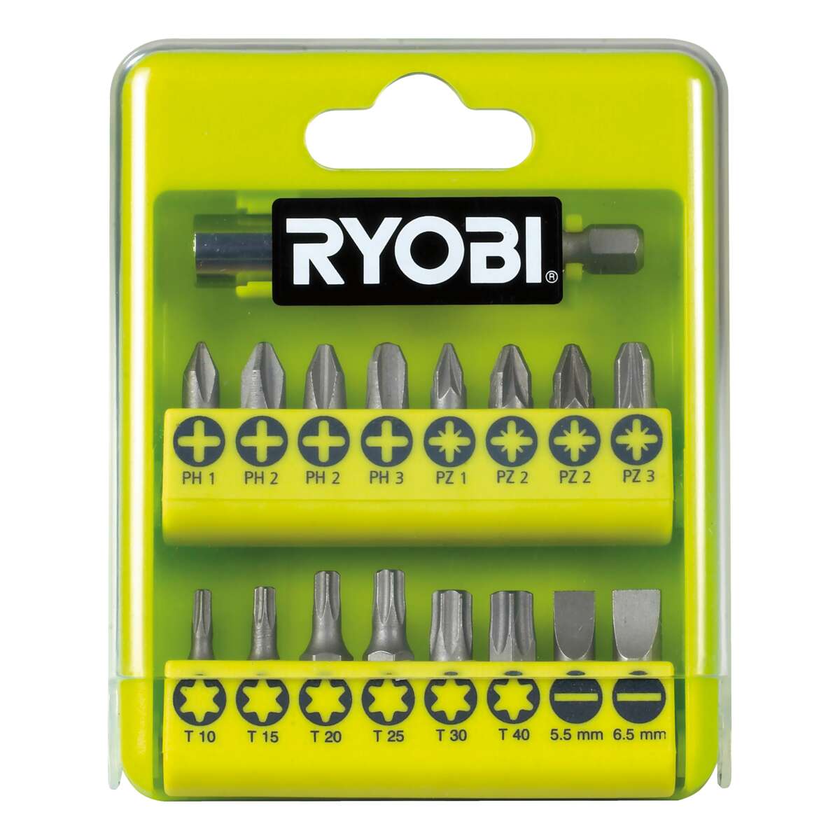Ryobi R18CK7-2C20LB verktøysett