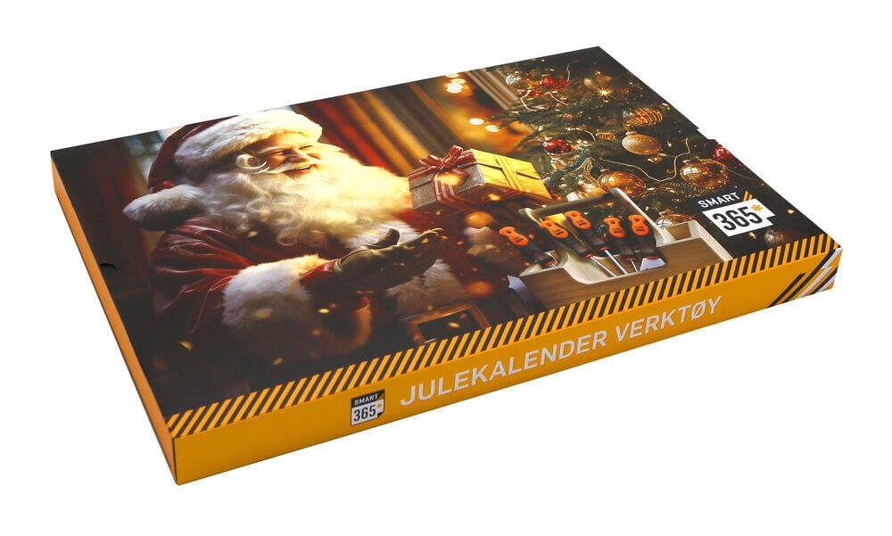 Smart 365* adventskalender med håndverktøy
