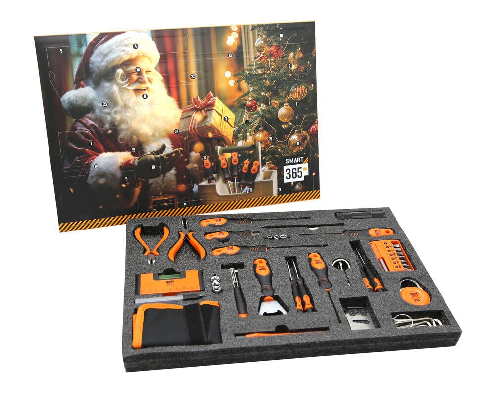Smart 365* adventskalender med håndverktøy