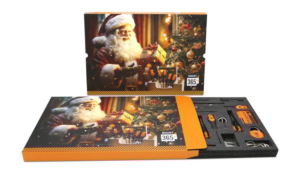 Smart 365* adventskalender med håndverktøy