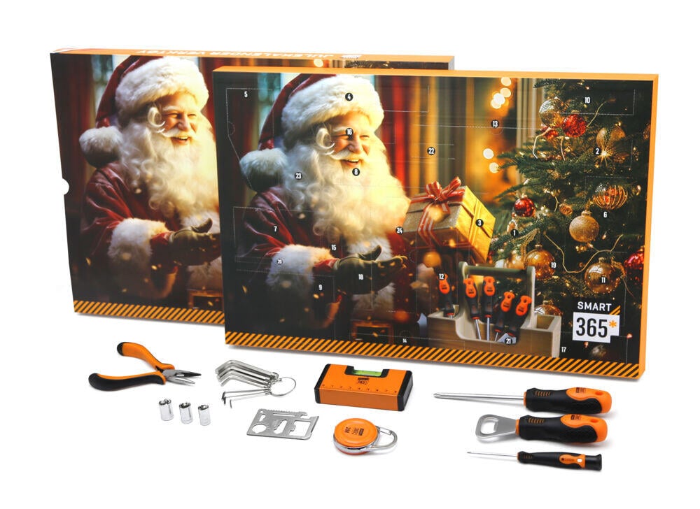 Smart 365* adventskalender med håndverktøy