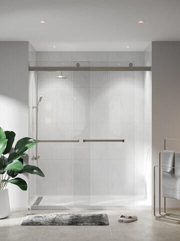 Fibo 3487M6060 Bright Marble baderomsplate 2 pk.