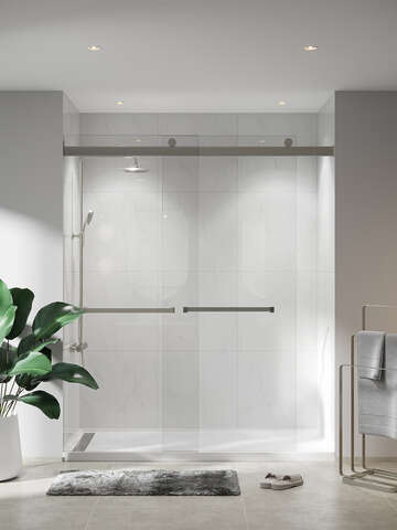 Fibo 3487M6060 Bright Marble baderomsplate 2 pk.