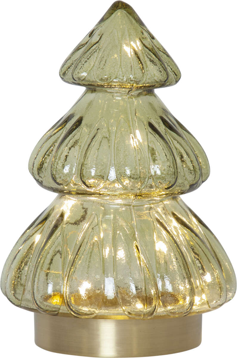 Abete LED juletre i glass