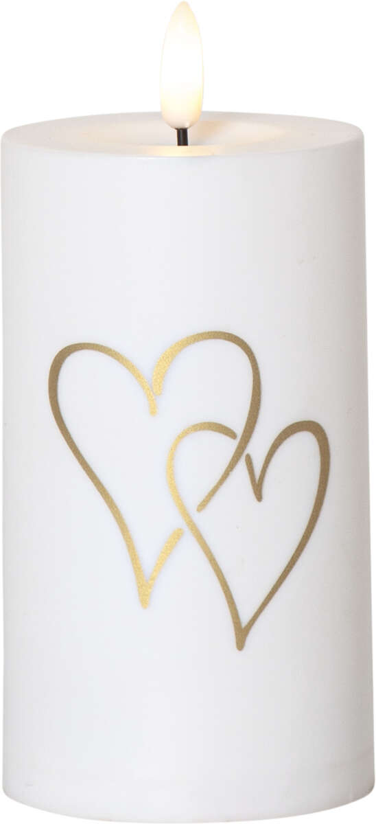 Flamme Heart kubbelys 14 cm