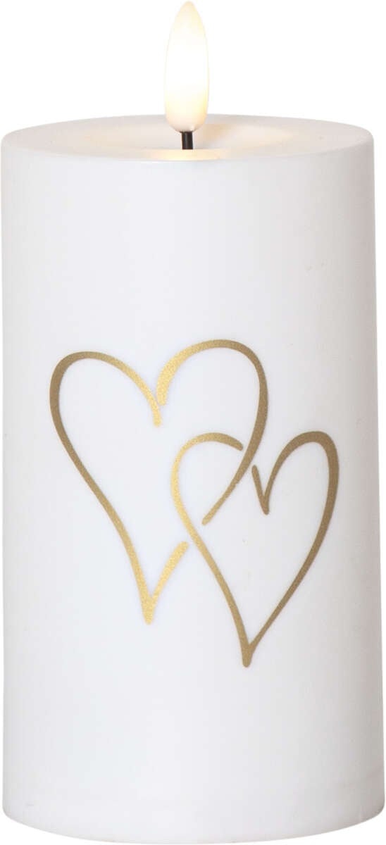 Flamme Heart kubbelys 14 cm