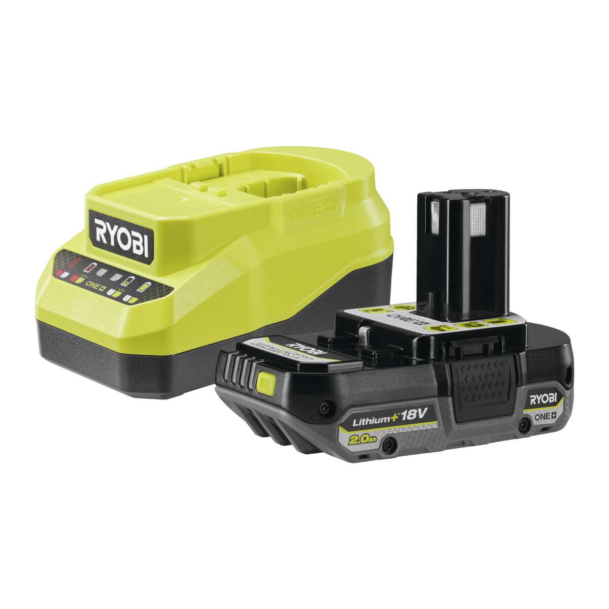 Ryobi ONE+™ RC18120A-120C batteri og lader