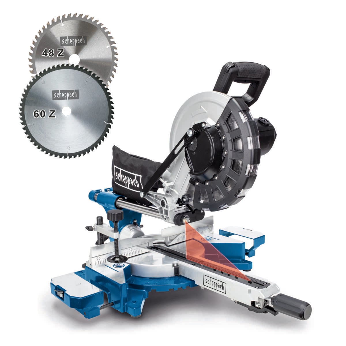 Scheppach HM254 2000W kapp- og gjærsag