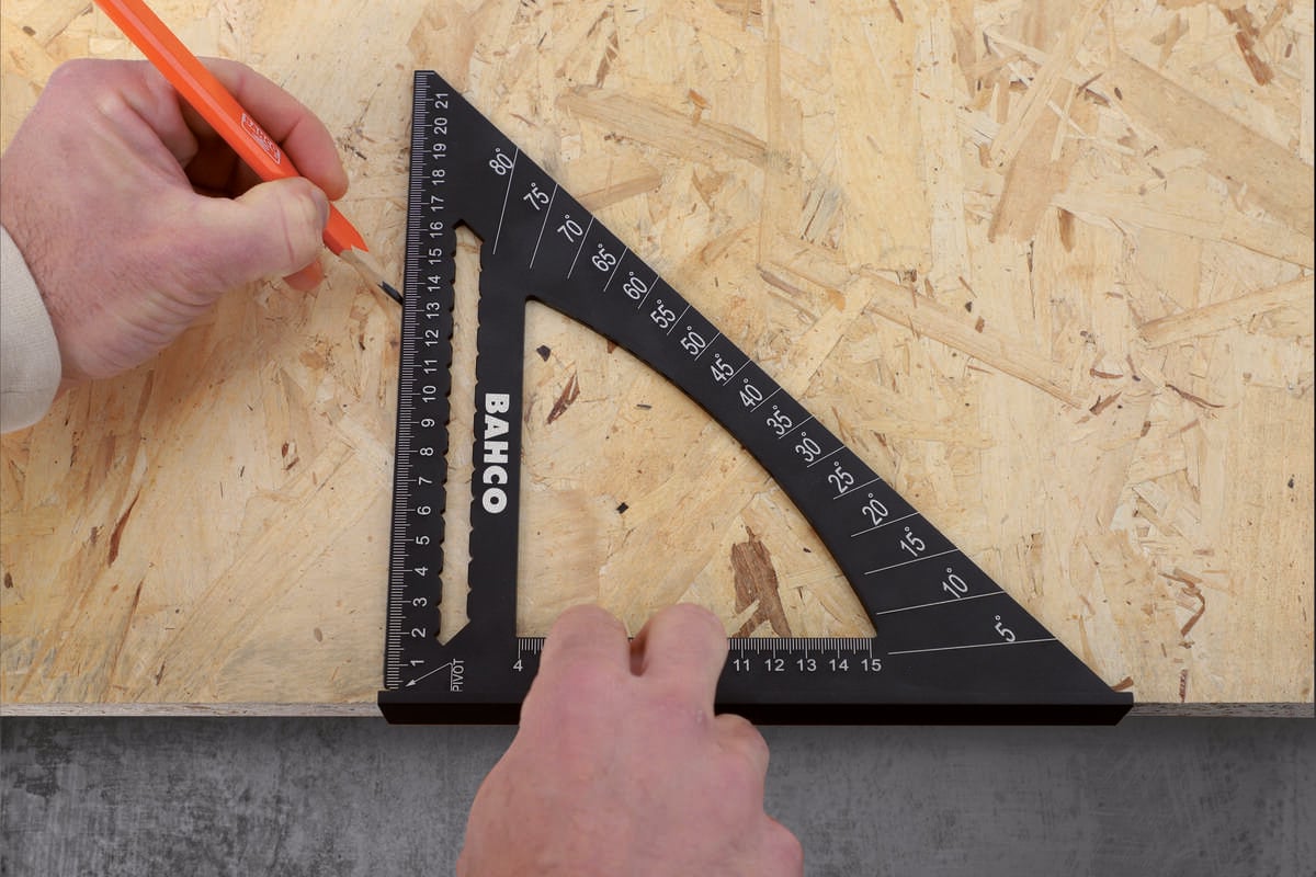 Bahco 220 mm snekkervinkel