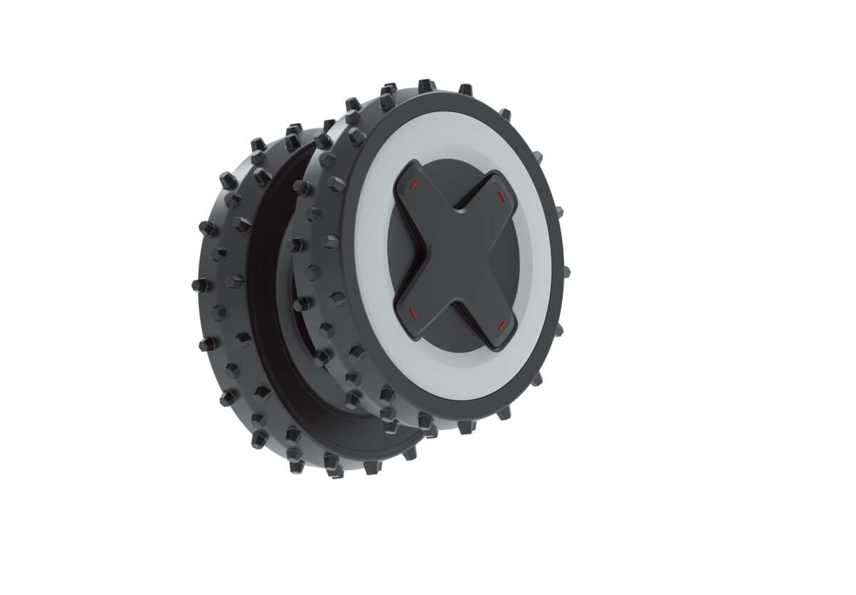 Roborock RockMow 2WD terrenghjul 2-pk
