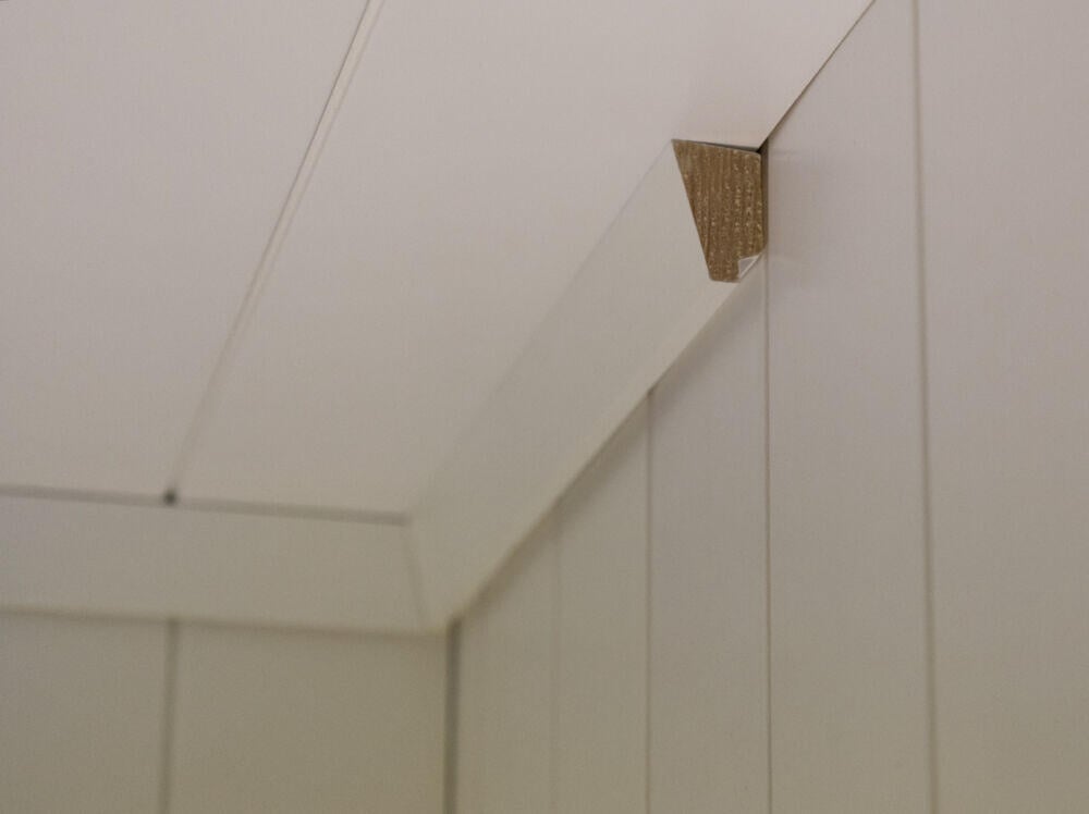 Combiwood 21x45x4400 taklist enkel skygge malt