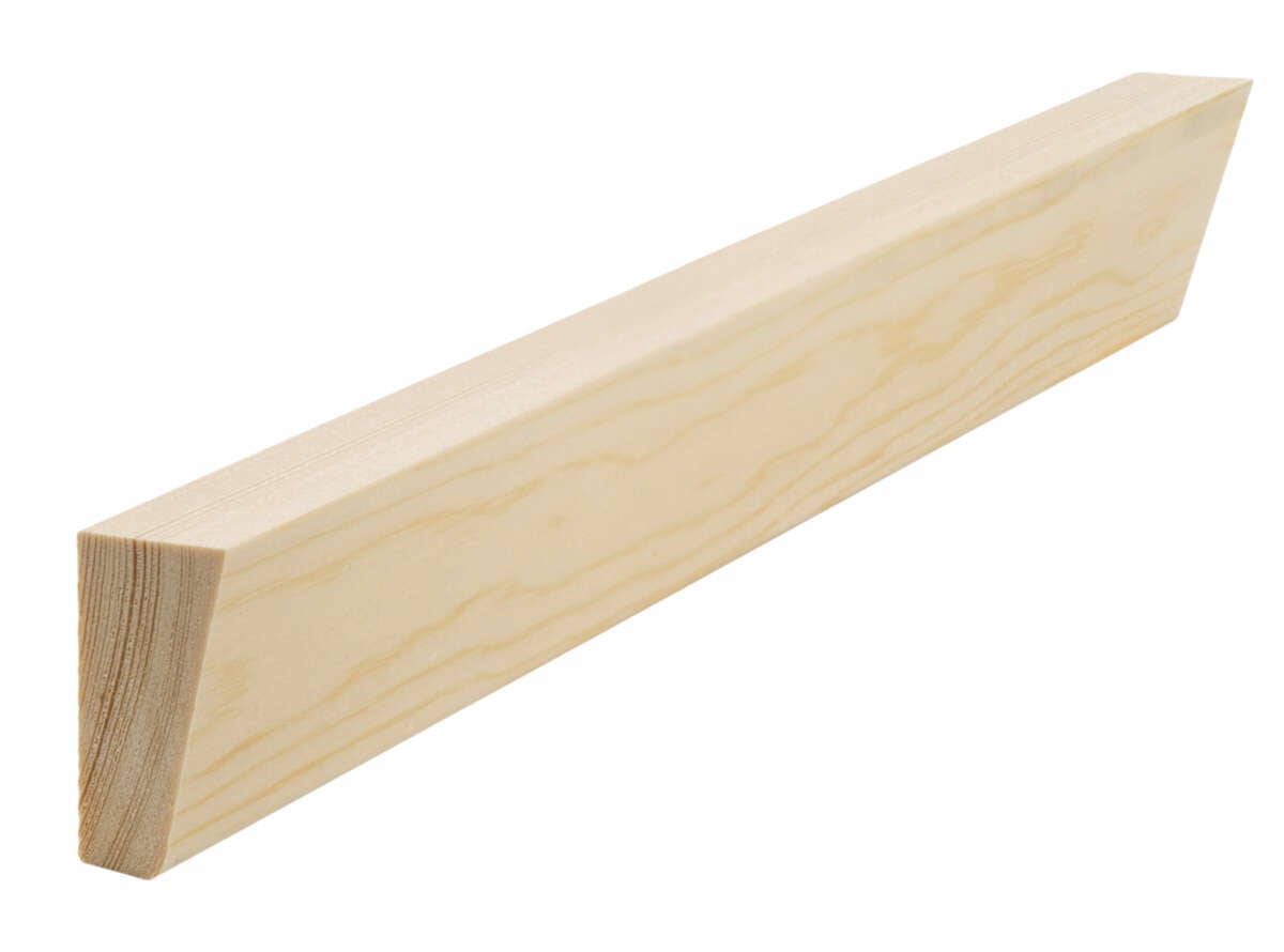 Combiwood 21x34x4400 taklist rund ubehandlet