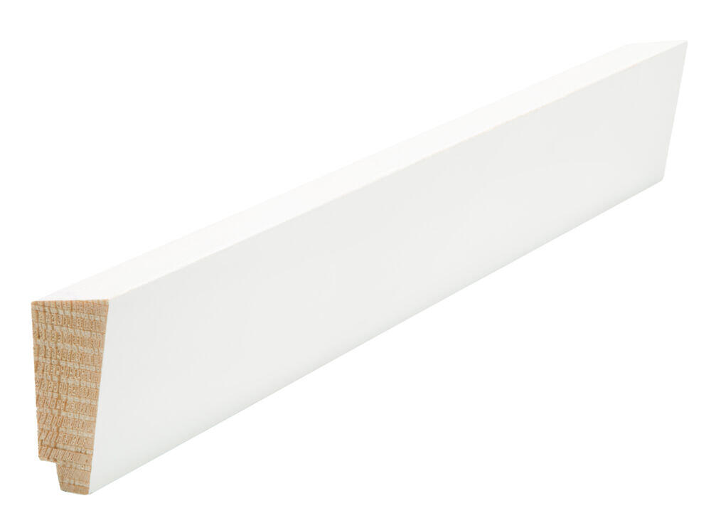 Combiwood 21x34x4400 enkel skygge taklist malt