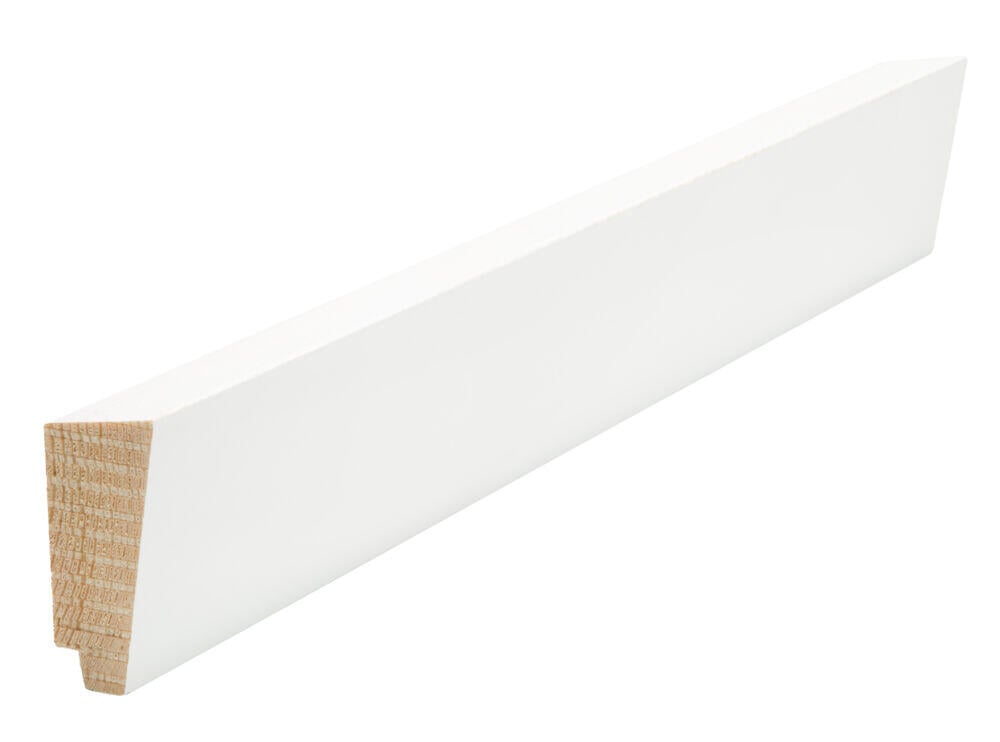 Combiwood 21x34x4400 enkel skygge taklist malt