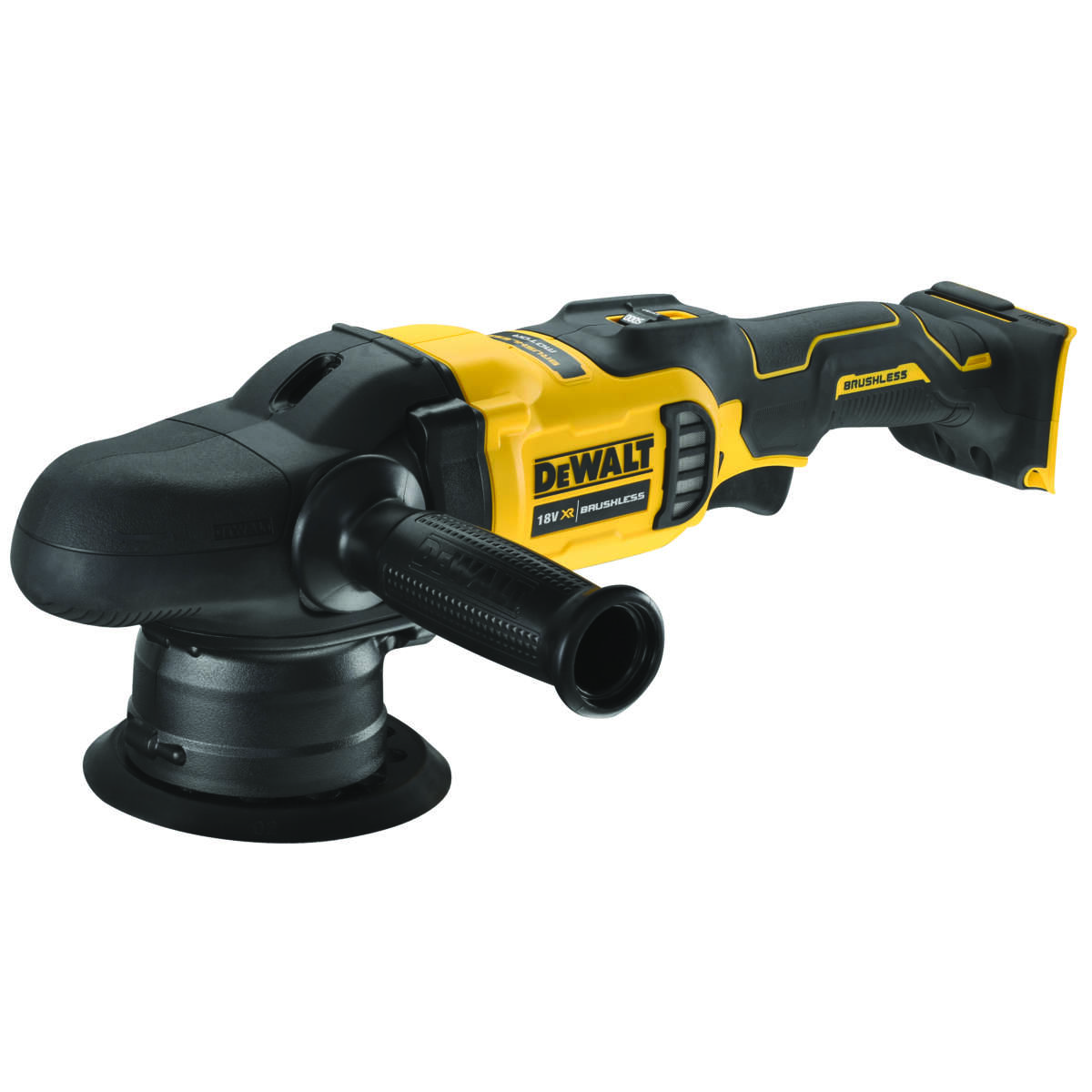 DEWALT Poleringsmaskin 18V, børsteløs motor, 125mm