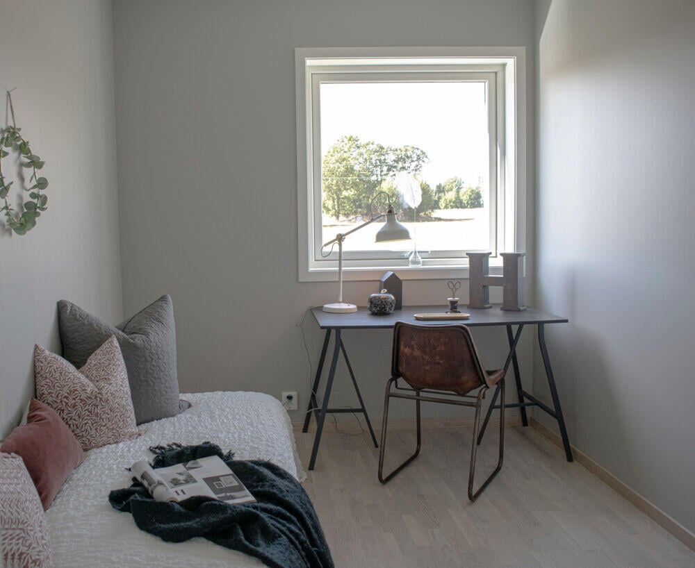 Combiwood 12x58 Dørsett karmlist rund malt