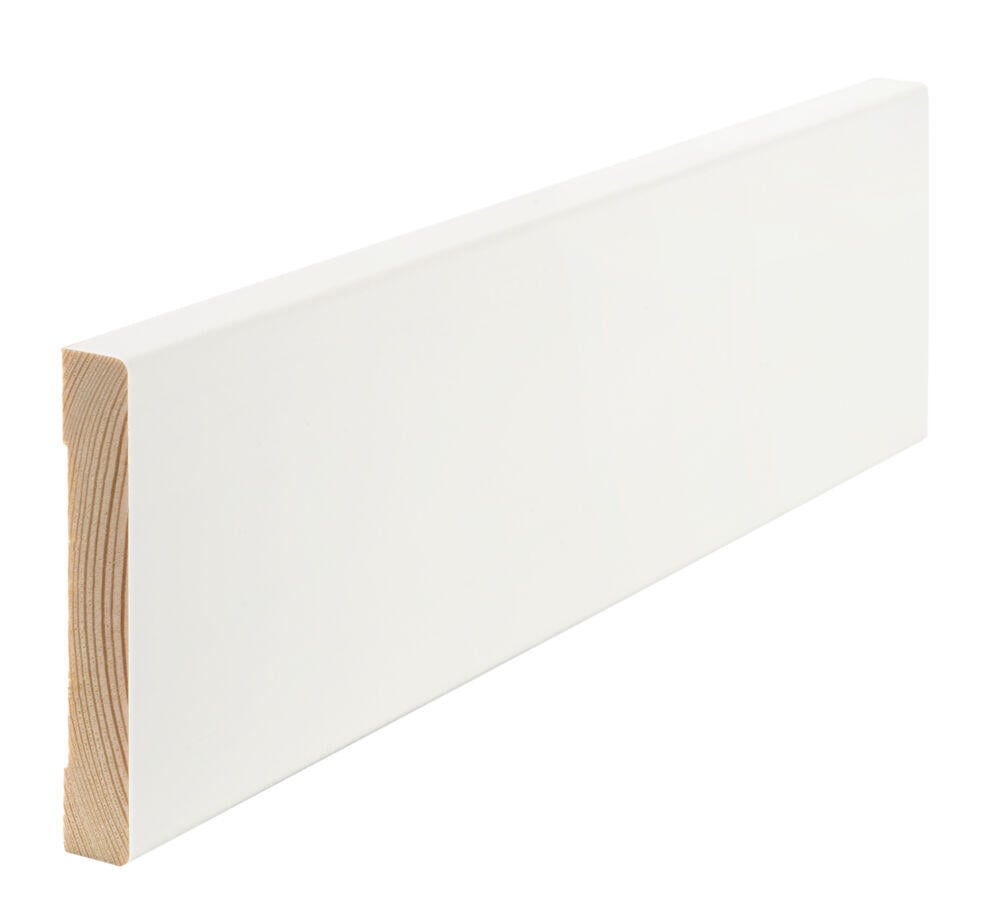 Combiwood 12x95x4400 karmlist rund malt