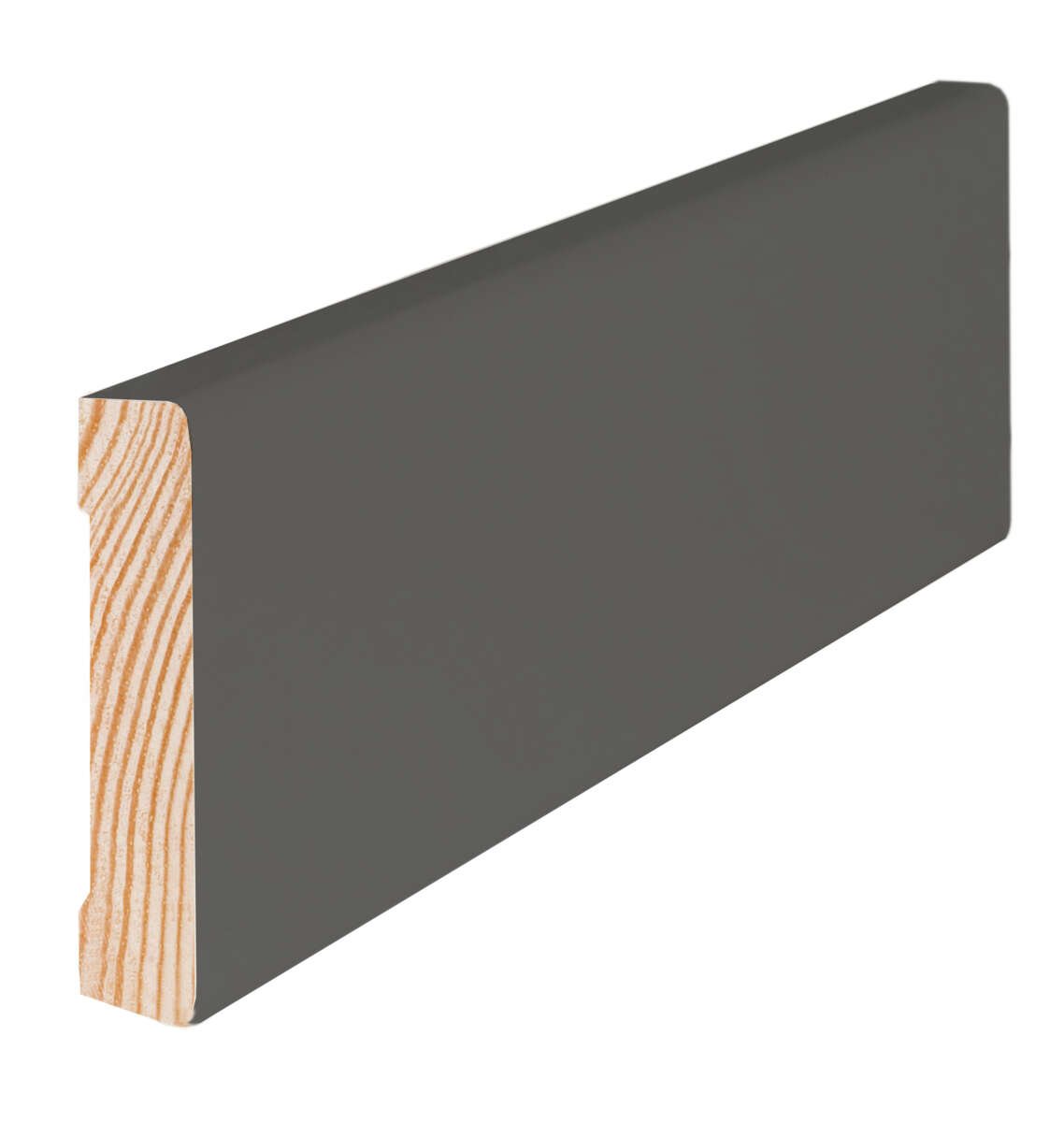 Combiwood 12x58x4400 karmlist rund malt