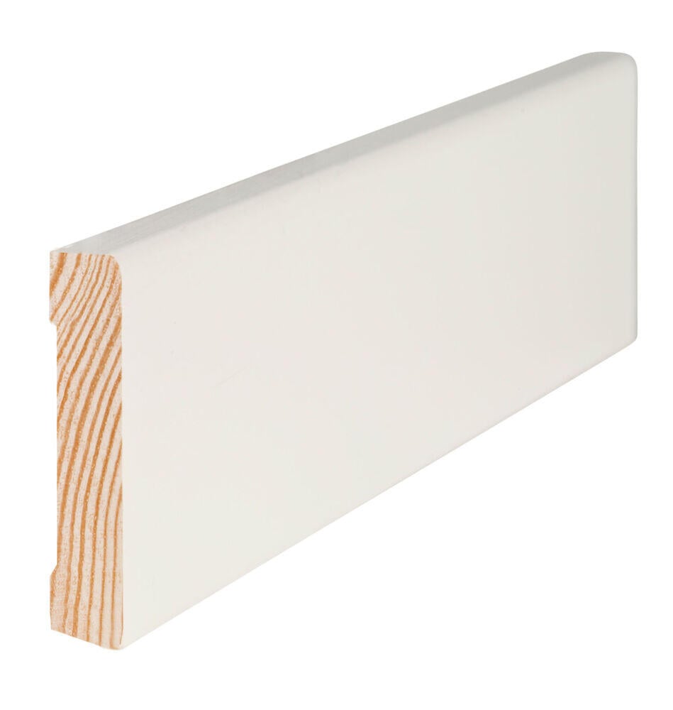 Combiwood 12x45x4400 karmlist rund malt