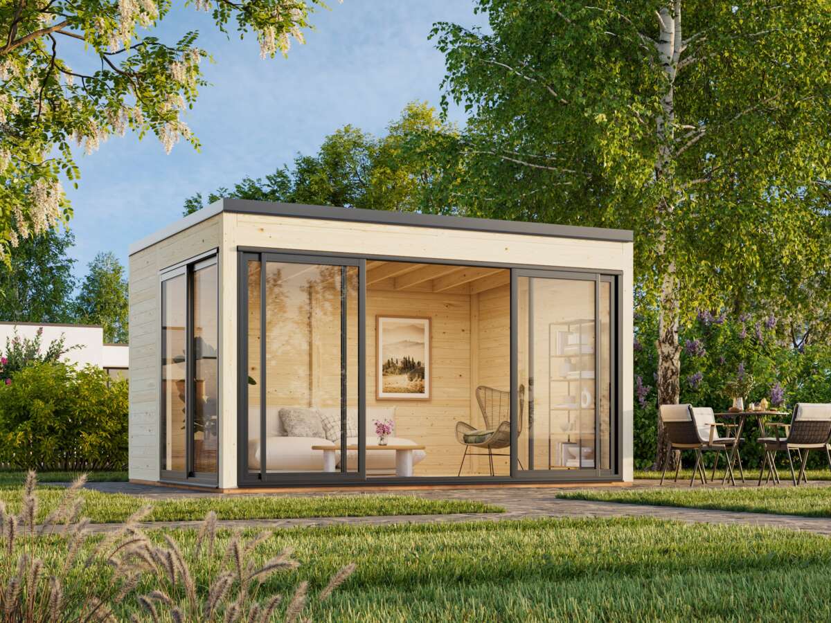 Palmako Serena 1 Slide Plus hagestue 12.6 m2