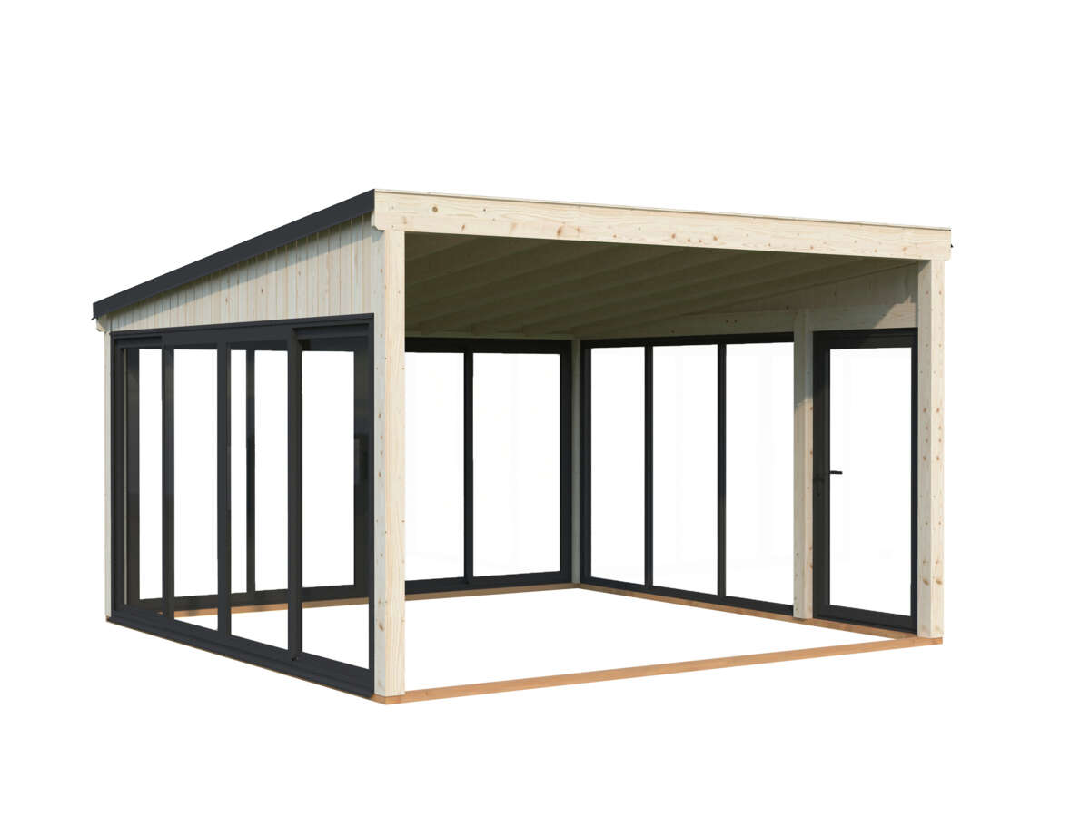 Palmako Lumi Slide hagestue 16.6 m2