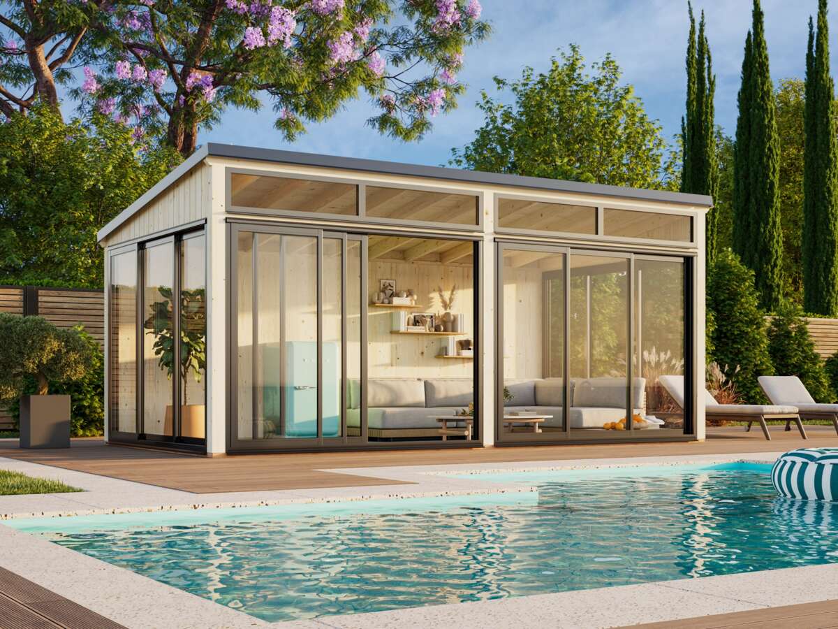 Palmako Saga Slide hagestue 16.2 m2